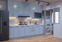 HBO BTO shaker kitchen cabinet